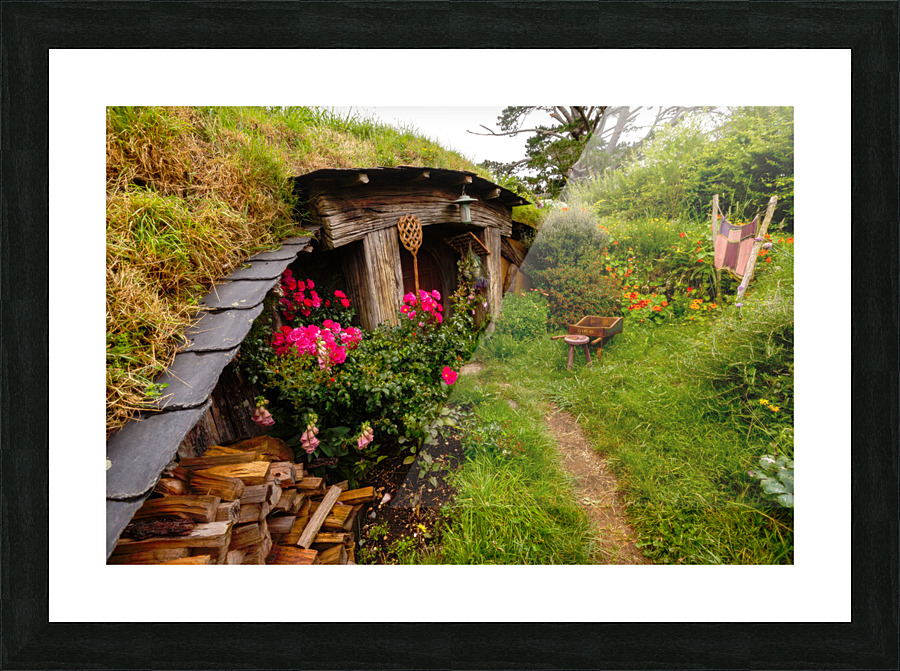 Hobbiton  Picture Frame print