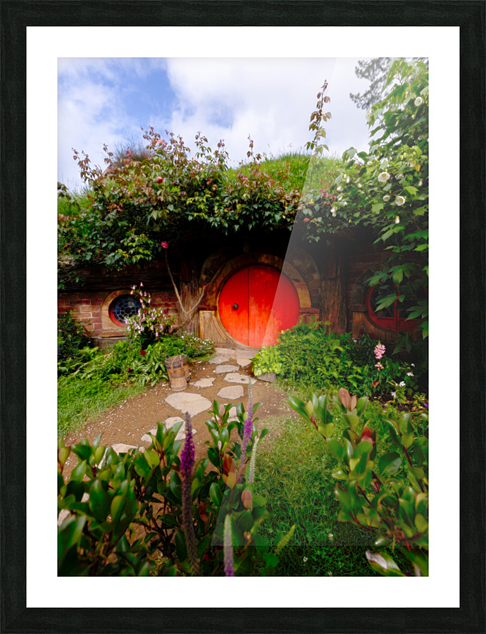 Hobbiton  Picture Frame print