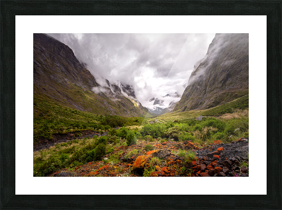 Fiordland Valley Picture Frame print