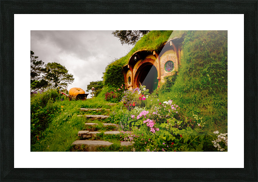 Hobbiton  Picture Frame print