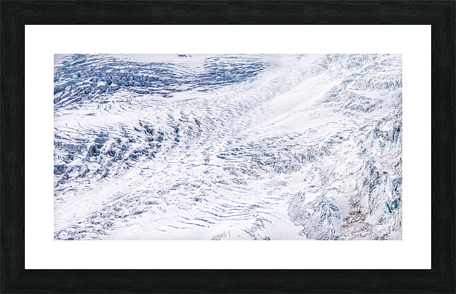 Glacial Ice Picture Frame print