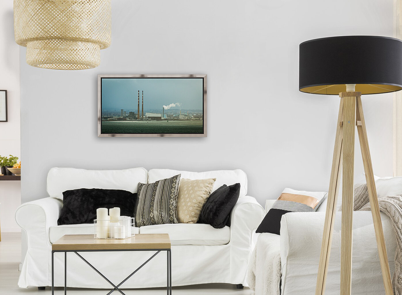 Poolbeg Chimneys Reproduction