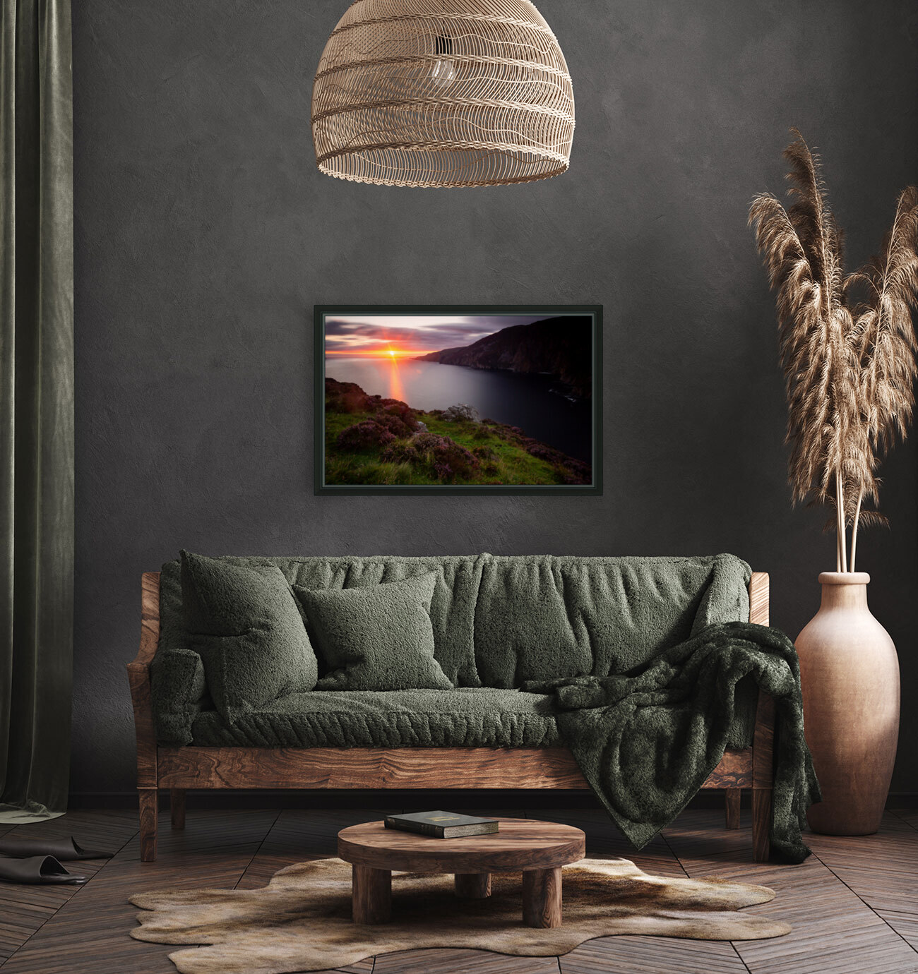 Slieve League Sunset Reproduction