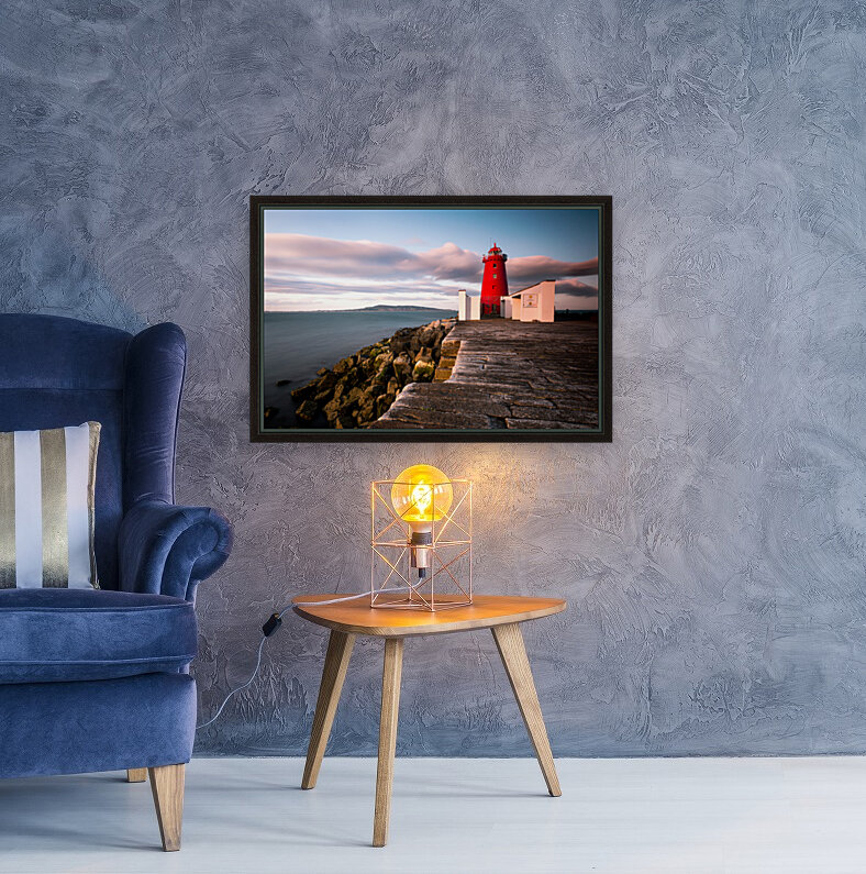 Poolbeg Lighthouse Dublin Reproduction