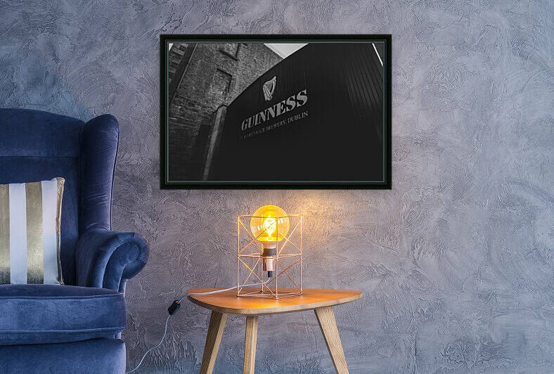 Guinness Black and White by Timmy Keane