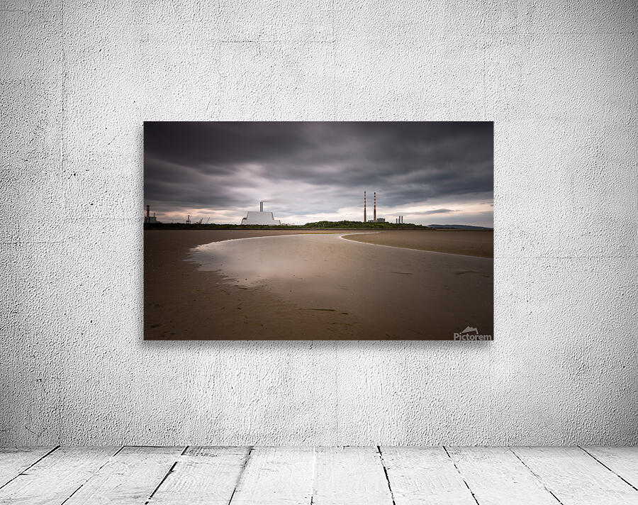 Poolbeg Chimneys Wall Preview