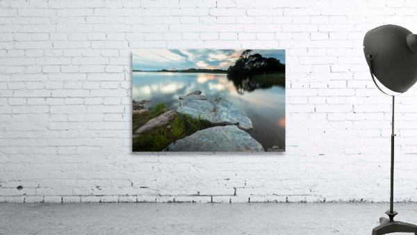 Killarney Lakes Sunset Wall Preview