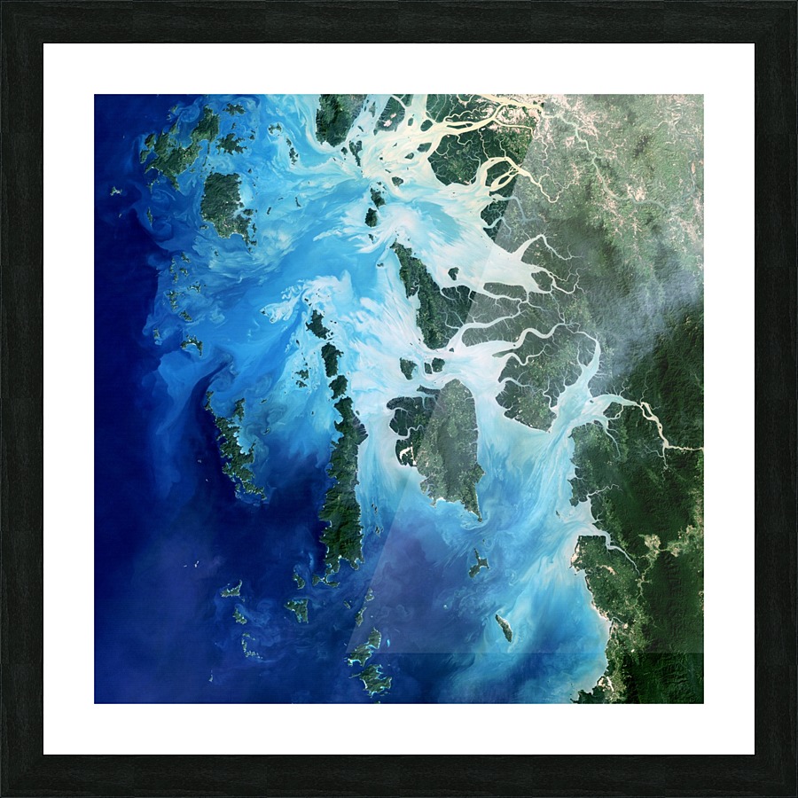 Mergui Archipelago Picture Frame print