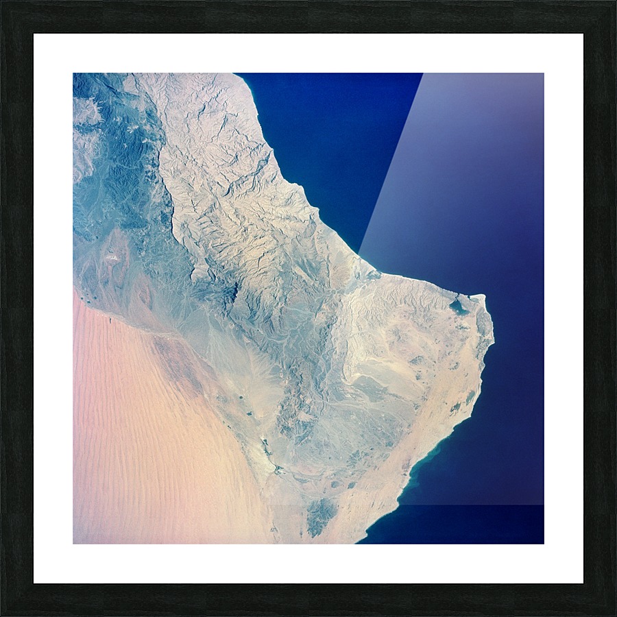 Arabian Peninsula  Picture Frame print