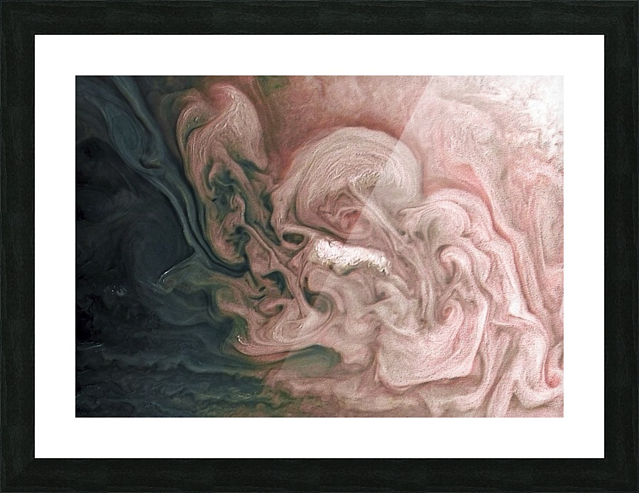 Pink Jupiter Picture Frame print