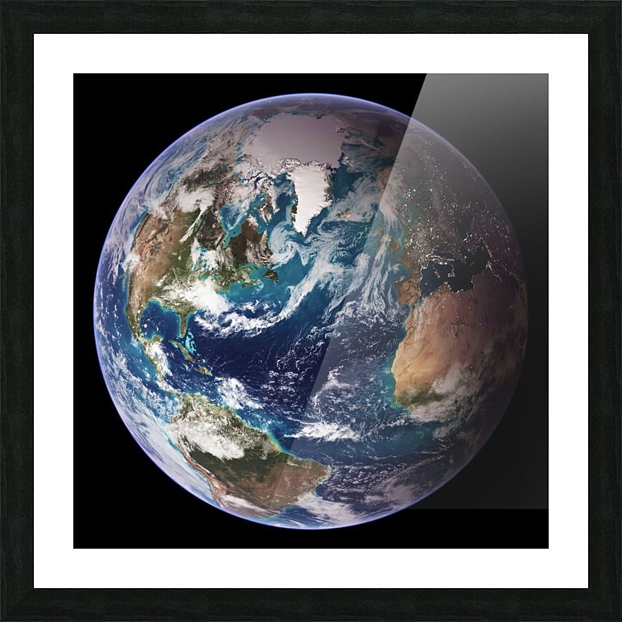 Earth Picture Frame print