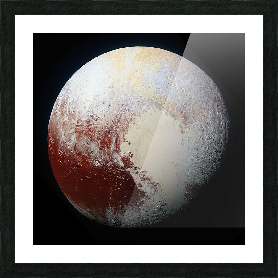 Pluto Picture Frame print