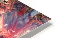 Faults in China HD Metal print