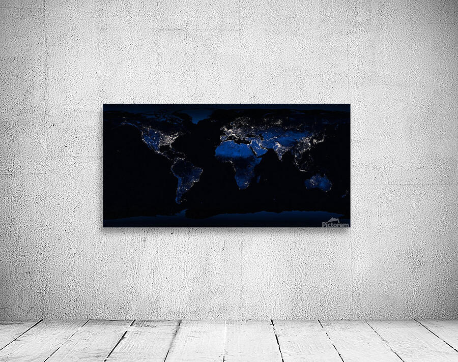 Earths Lights Wall Preview