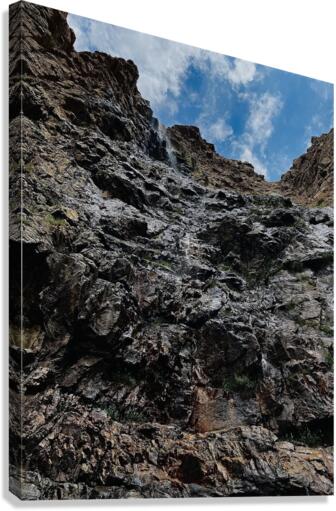 Wasatch waterfall Canvas Print