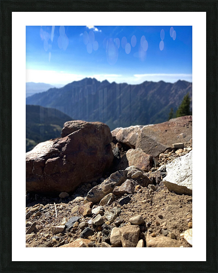 Rocky Mountains Picture Frame print