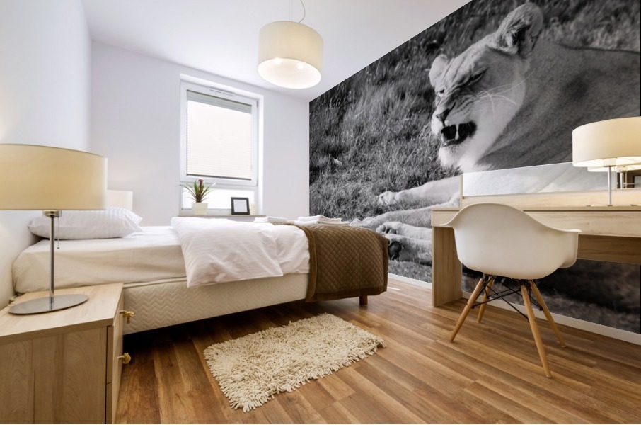 Roar Mural print