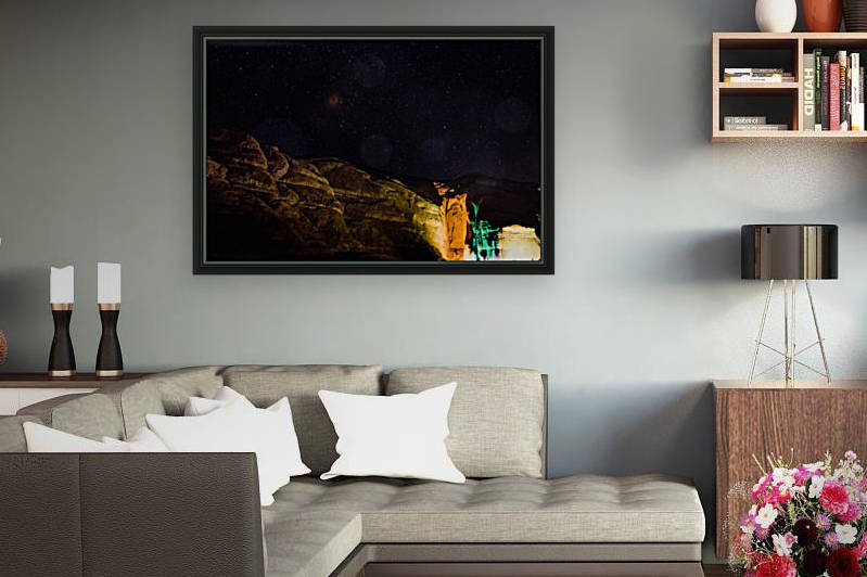 Starry Night - Al-Ula Monuments Saudi Arabia by Creative Chronicles