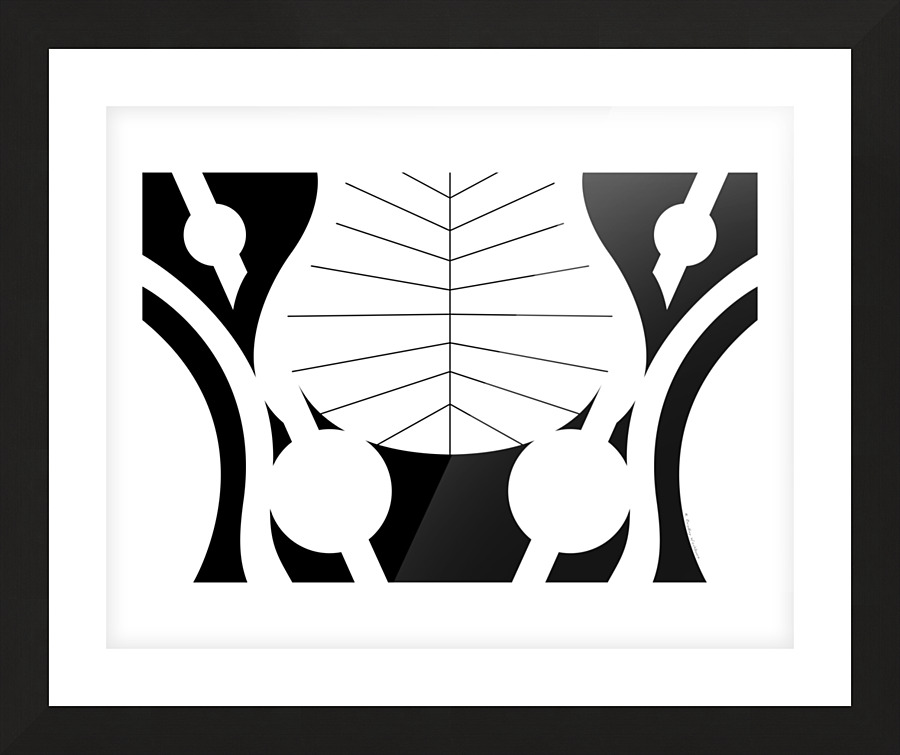 Mirror Image Picture Frame print
