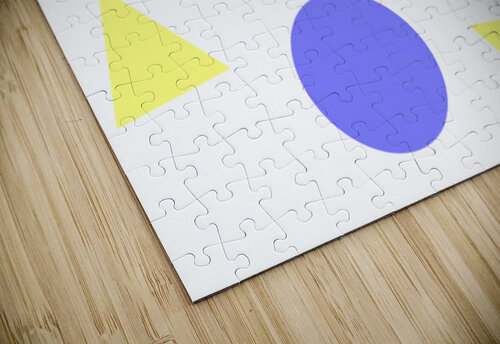 Shapes on a White Background K Bradley Washburn puzzle