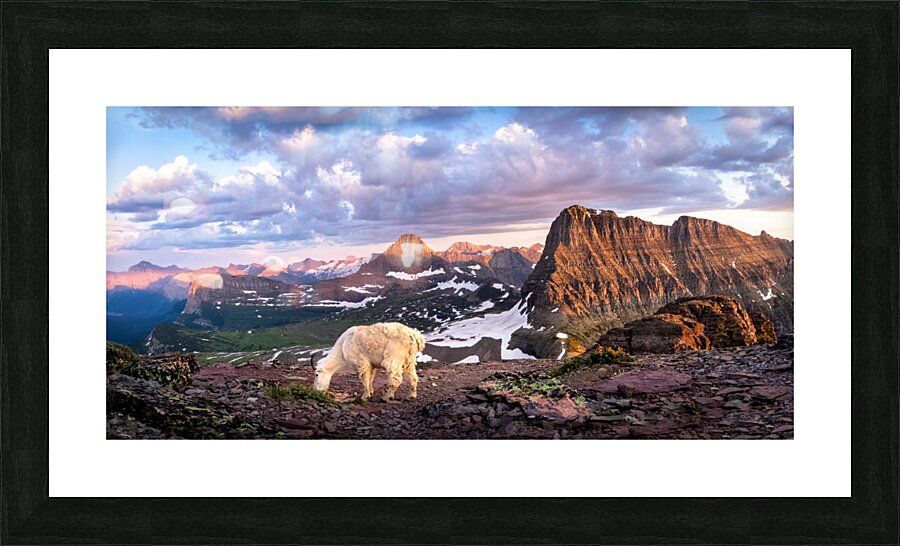 Mount Oberlin Picture Frame print