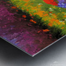 Flower garden Painting Metal print