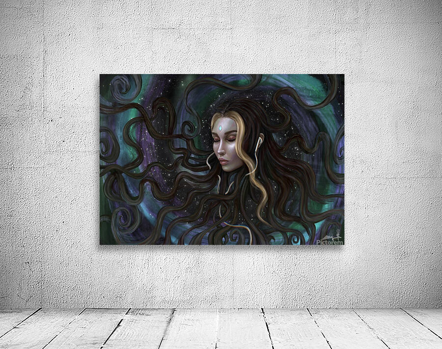 Hair Waves Wall Preview