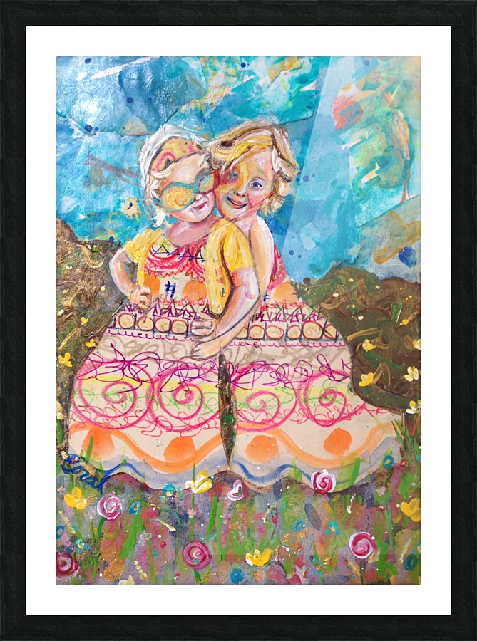 Best Friends Picture Frame print