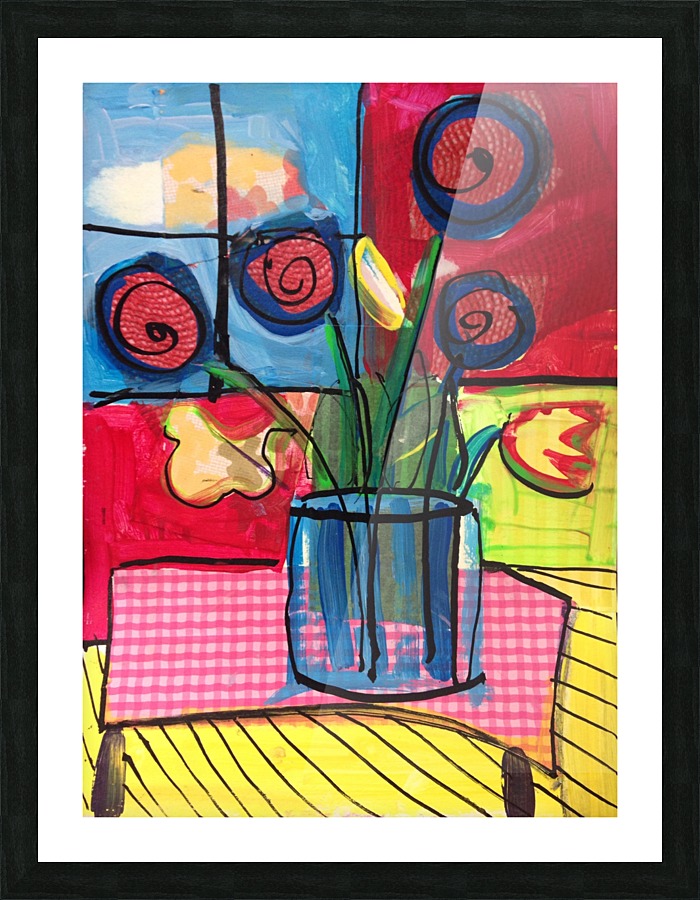 Bouquet Picture Frame print