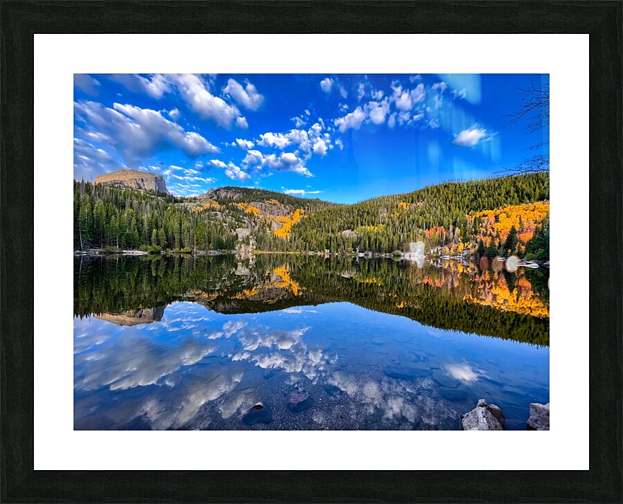 Fall Reflections   Bear Lake 1 Picture Frame print