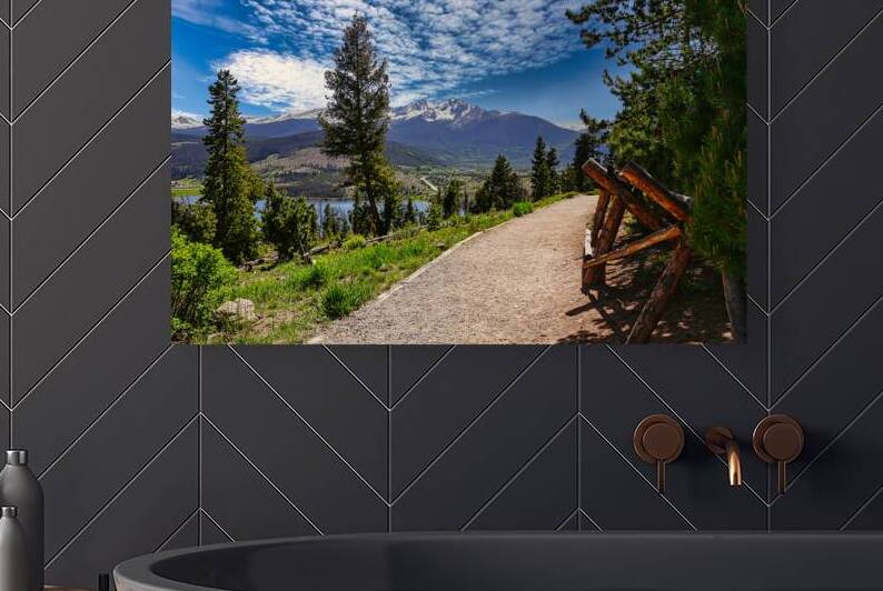 Sapphire Point Trail by Judy Vincent Photography