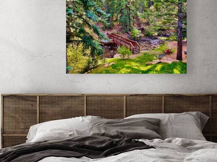 Estes Park Bridge by Judy Vincent Photography