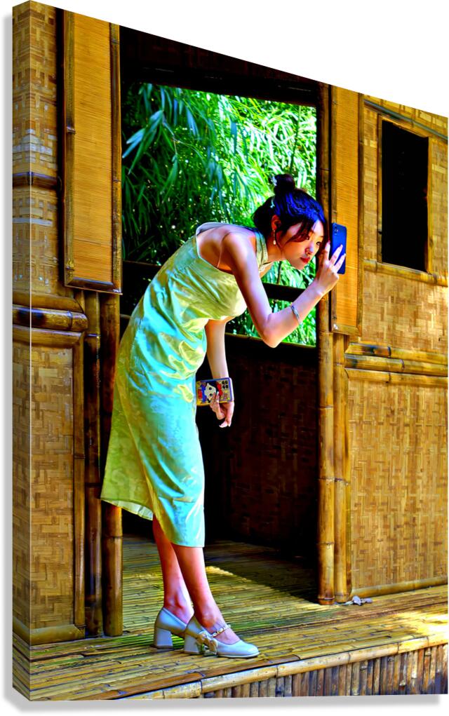 Candid Captures Series : How Do I Look Canvas Print