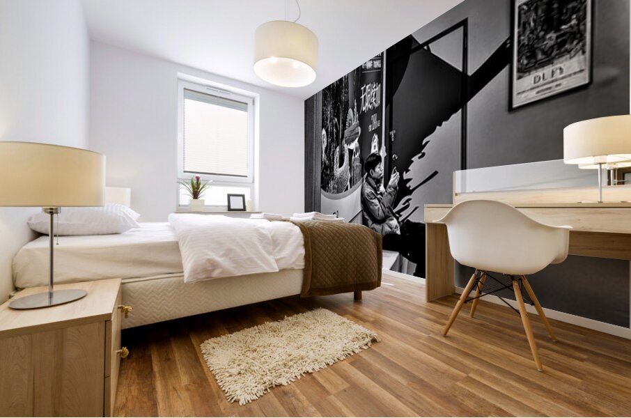 Light Reading Mural print