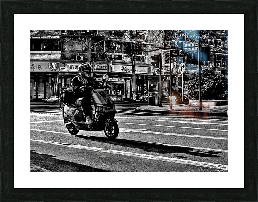 Rush Delivery Picture Frame print