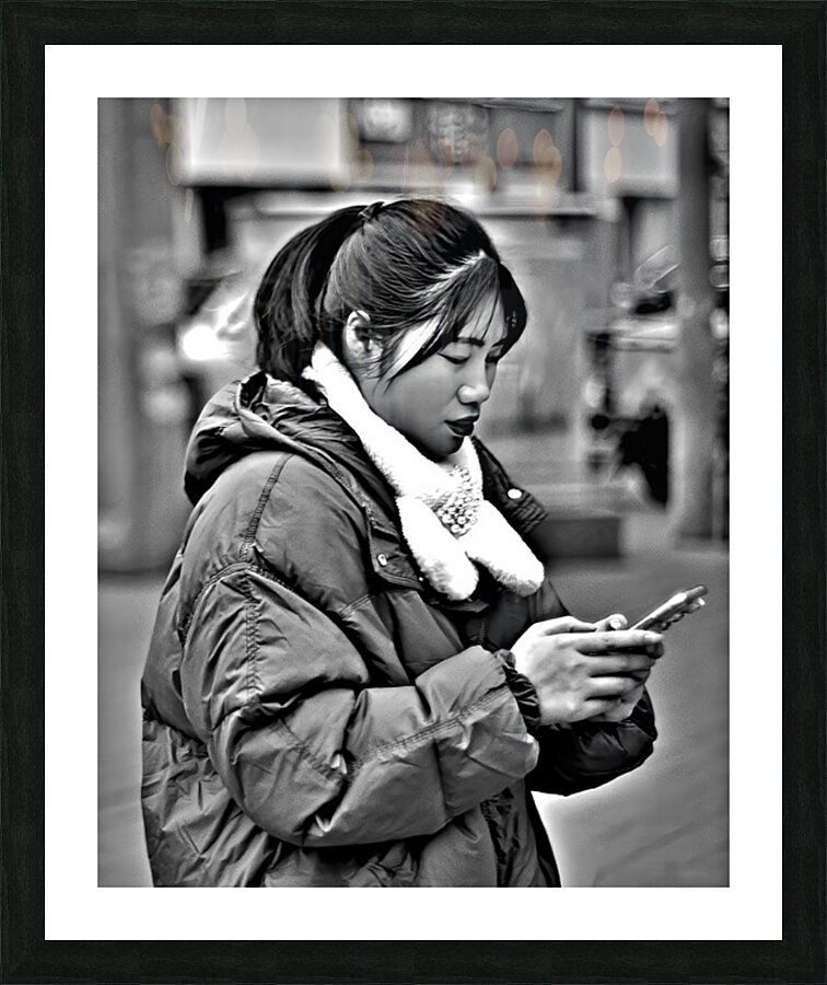 Warm Winter Messaging Picture Frame print