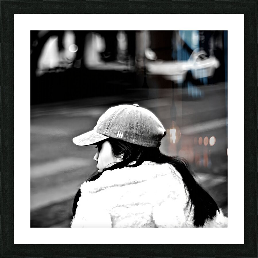 Look Both Ways Picture Frame print