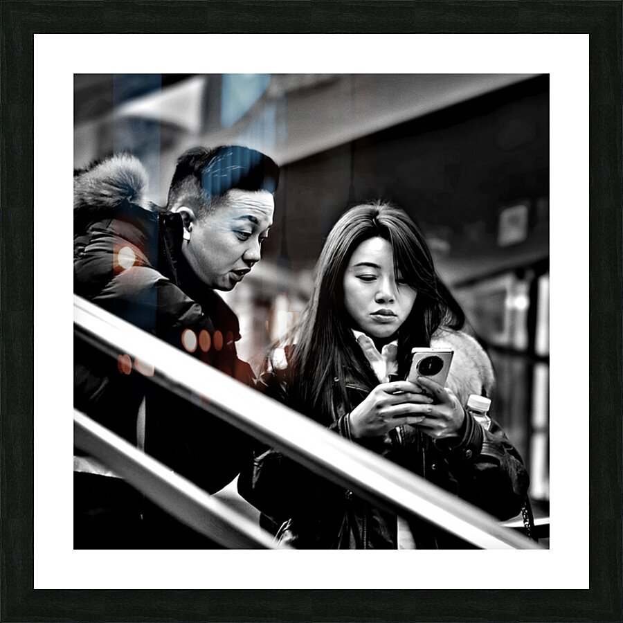 Modern Relationships Picture Frame print