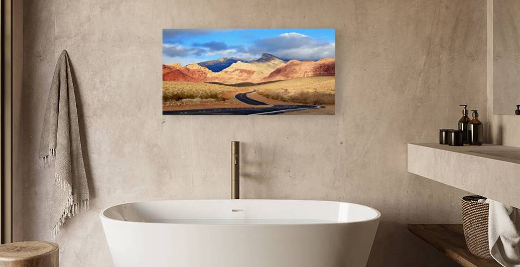 Desert Rhythm: The Winding Road to Scenic Calico Basin by Timothy Kieper
