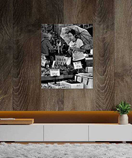 Market Moments in Monochrome by Timothy Kieper