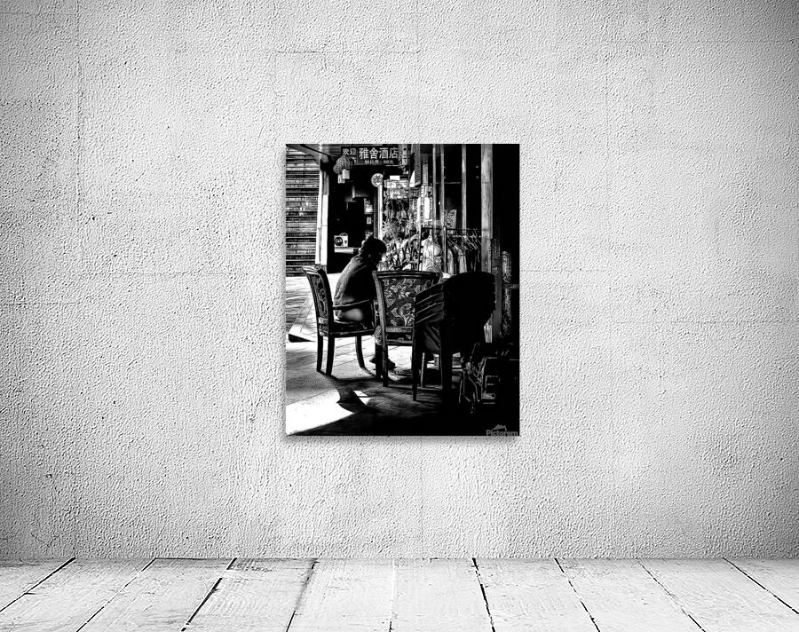Crushed Black Cafe Wall Preview