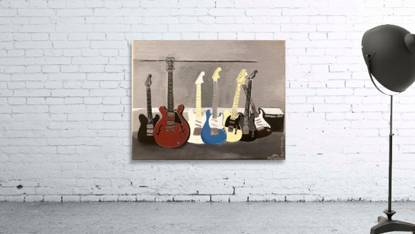 Keefs Guitars Wall Preview