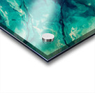 Emerald Abyss Acrylic print