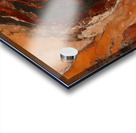Tiger Eye Marble Acrylic print