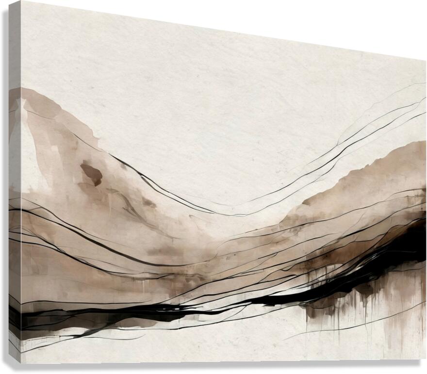 Mountain Pass Canvas Print