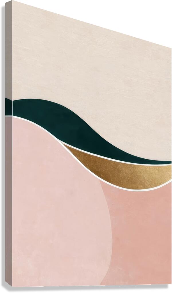 Subtle Curves Canvas Print