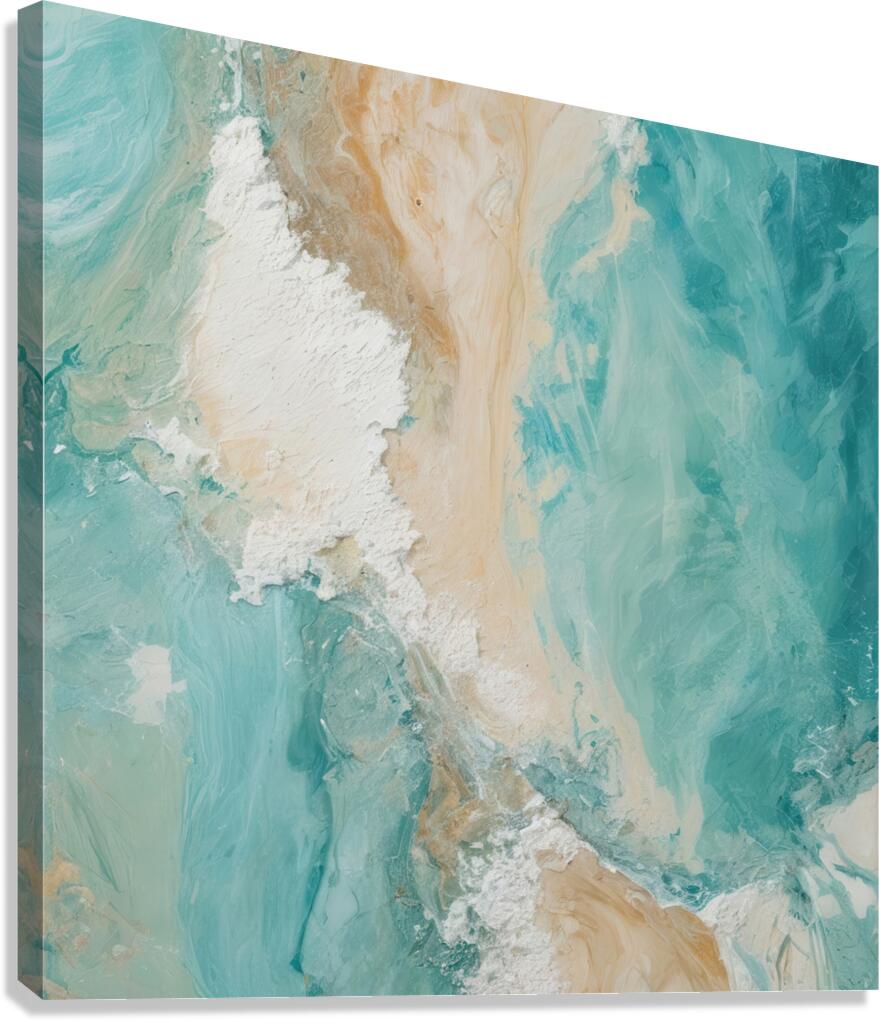 Clouds and Sea Canvas Print