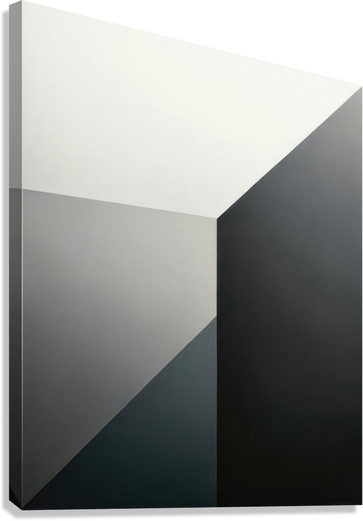Divided Silence Canvas Print