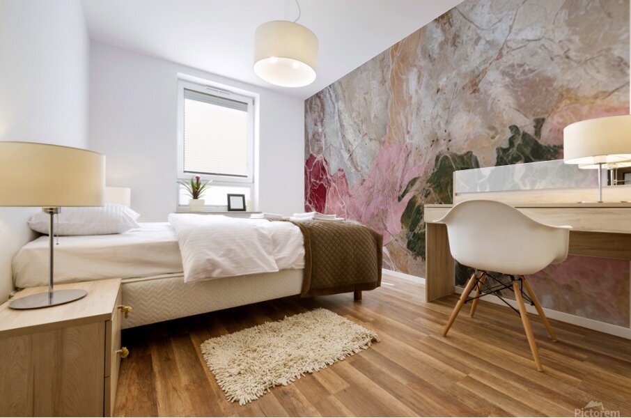 Colorful Inclusions Mural print