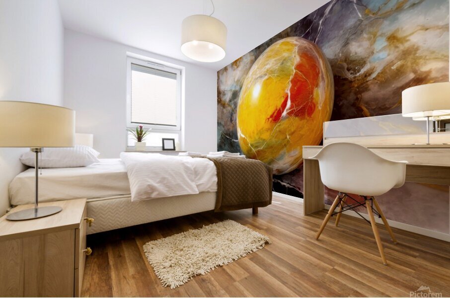 Cosmic Sphere Mural print